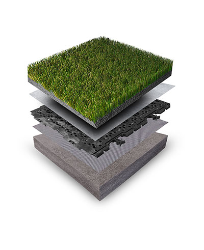 Basepanel-ST 22 on concrete